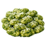 Fresh potato gnocchi with pesto